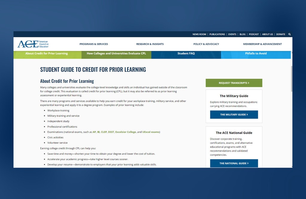 American Council on Education Guide