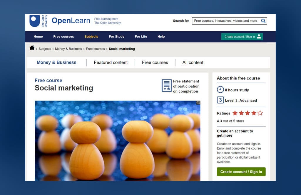 OPEN.edu - Social Marketing