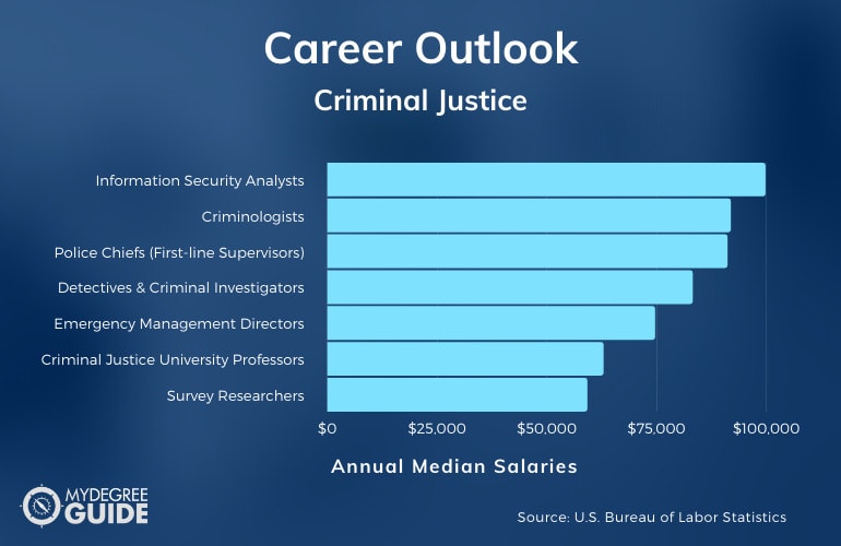 Doctorate in Criminal Justice Careers & Salaries