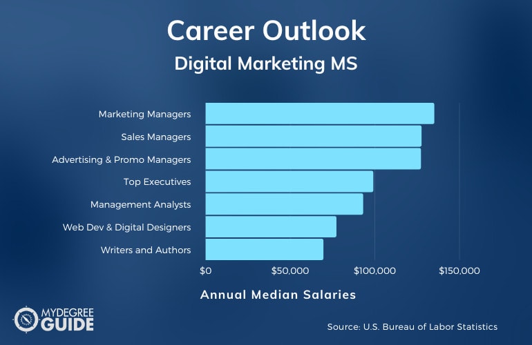 Digital Marketing MS Careers & Salaries