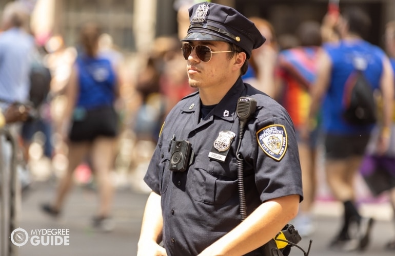 Police Officer in New York